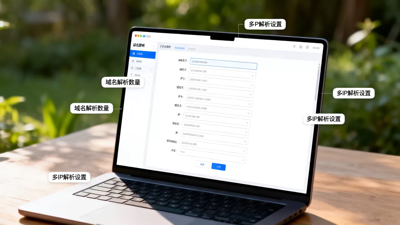域名解析要几个域名?一个域名能解析多个IP吗,怎么设置? 域名解析要几个域名?一个域名能解析多个IP吗,怎么设置?
