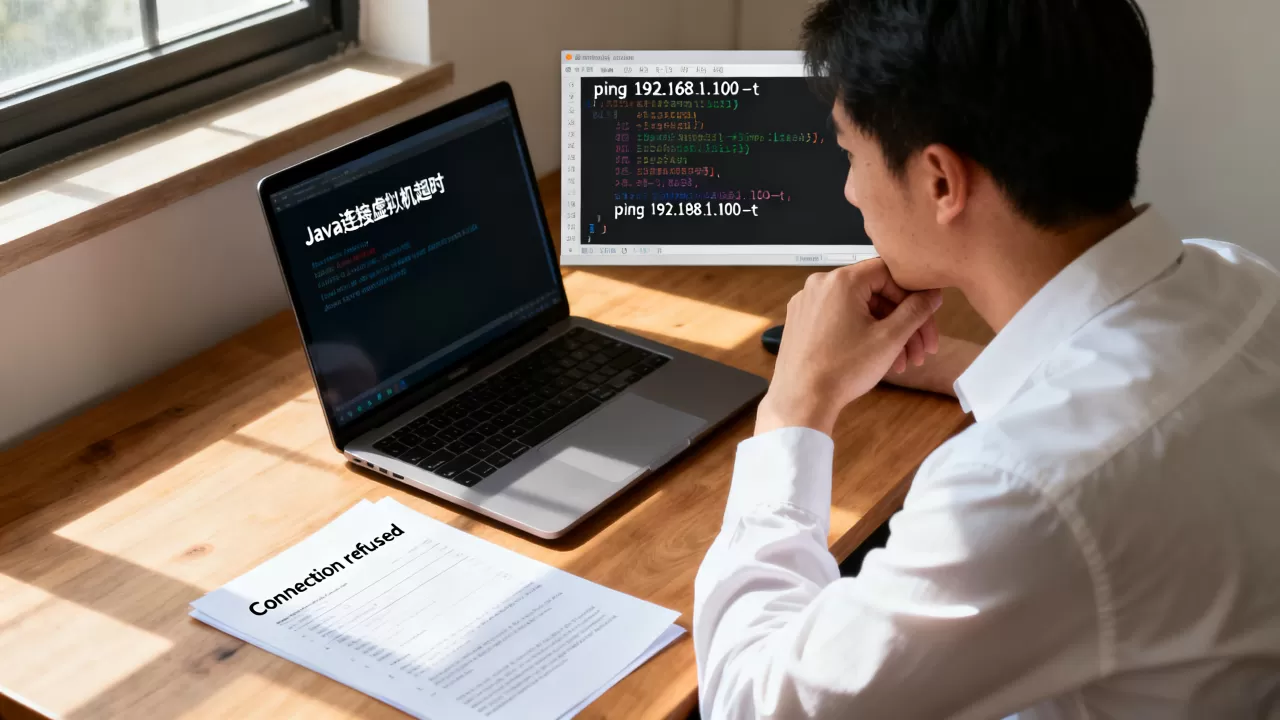 Java连接虚拟机报错怎么办,远程连接超时如何排查? Java连接虚拟机报错怎么办,远程连接超时如何排查?