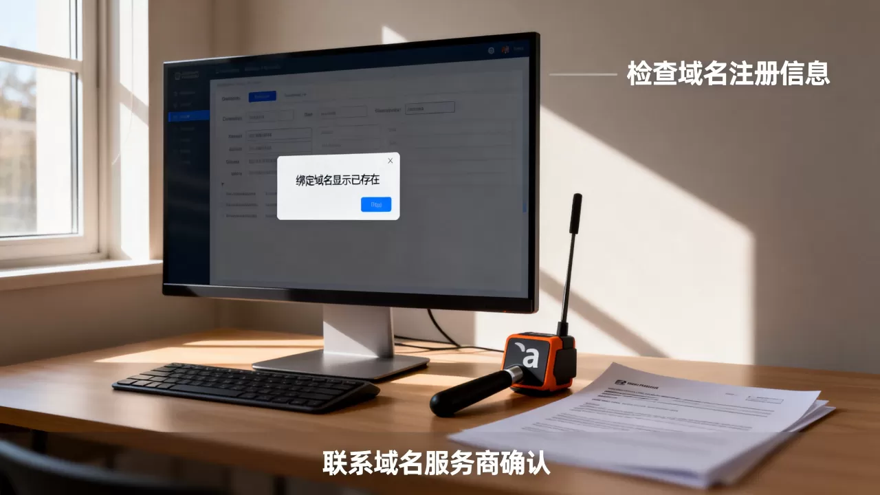 绑定域名显示已存在怎么办,域名冲突如何解决? 绑定域名显示已存在怎么办,域名冲突如何解决?