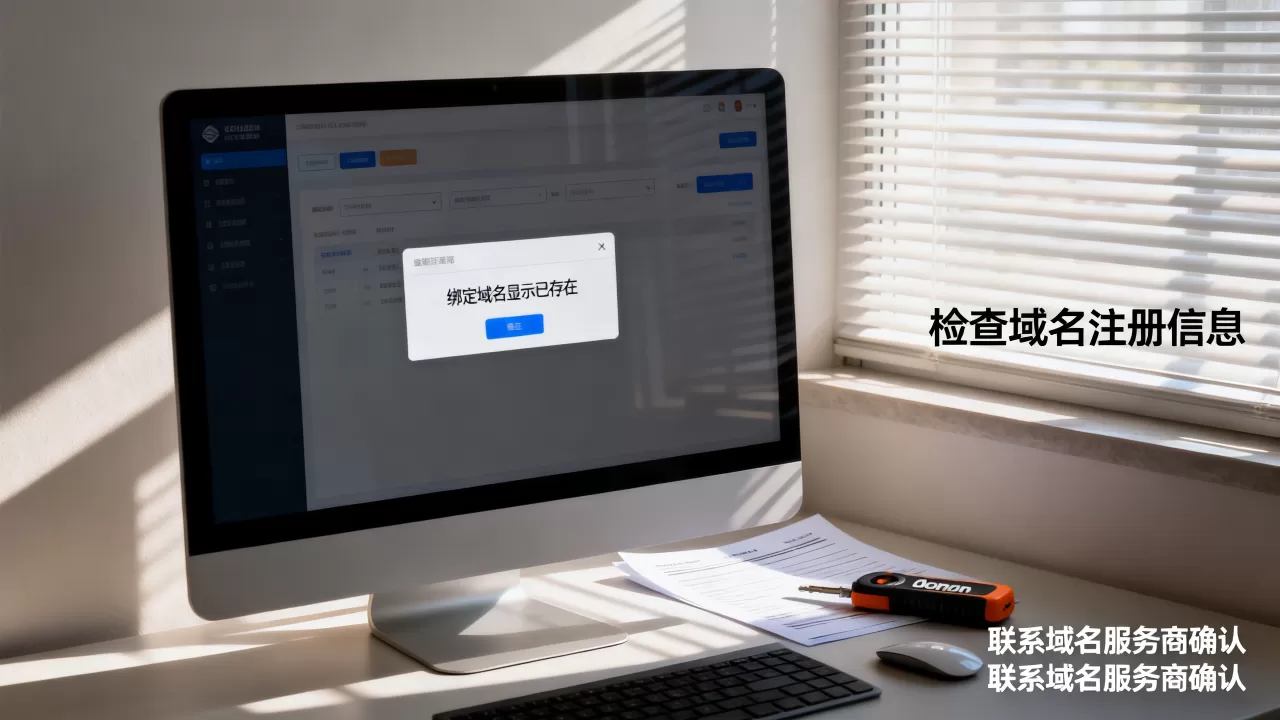 绑定域名显示已存在怎么办,域名冲突如何解决? 绑定域名显示已存在怎么办,域名冲突如何解决?