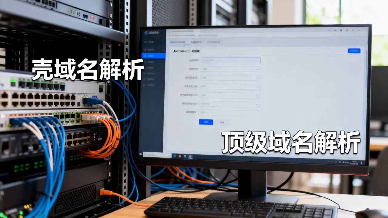 为什么壳域名解析快而顶级域名解析慢,怎么回事? 为什么壳域名解析快而顶级域名解析慢,怎么回事?