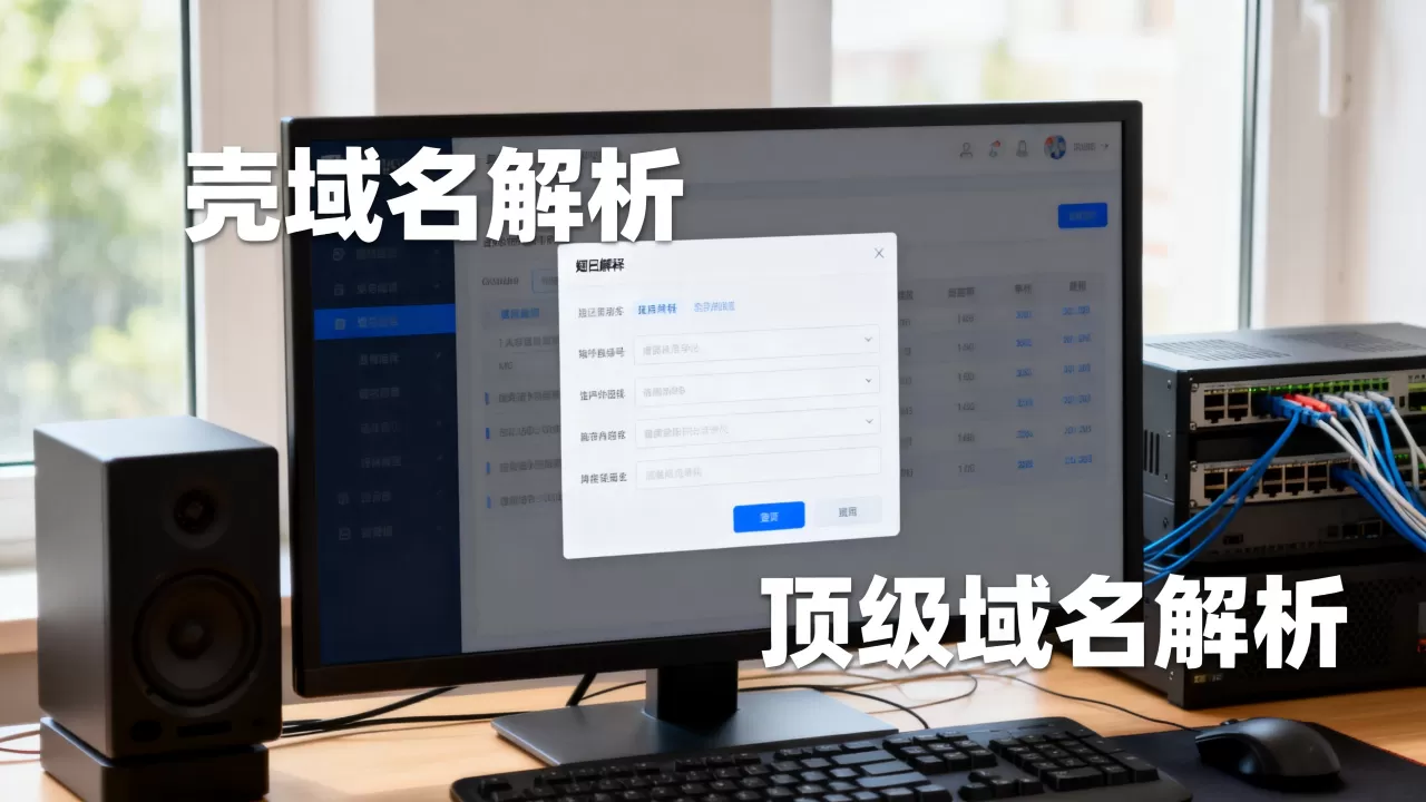 为什么壳域名解析快而顶级域名解析慢,怎么回事? 为什么壳域名解析快而顶级域名解析慢,怎么回事?
