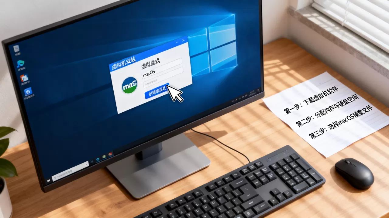 Windows虚拟机怎么装macOS?安装步骤和注意事项 Windows虚拟机怎么装macOS?安装步骤和注意事项
