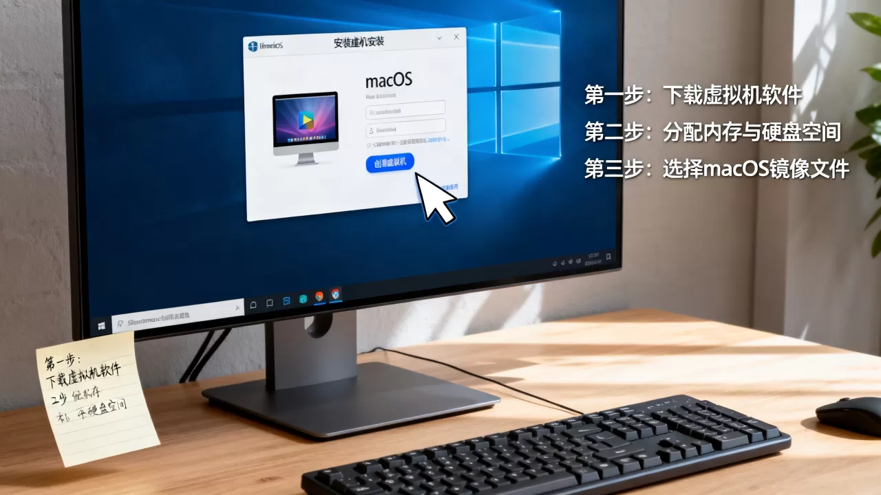 Windows虚拟机怎么装macOS?安装步骤和注意事项 Windows虚拟机怎么装macOS?安装步骤和注意事项