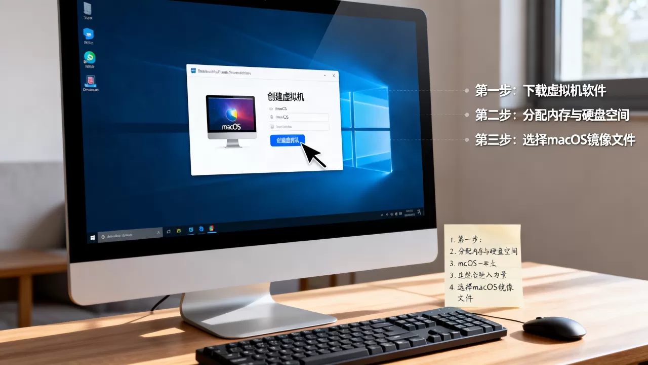Windows虚拟机怎么装macOS?安装步骤和注意事项 Windows虚拟机怎么装macOS?安装步骤和注意事项