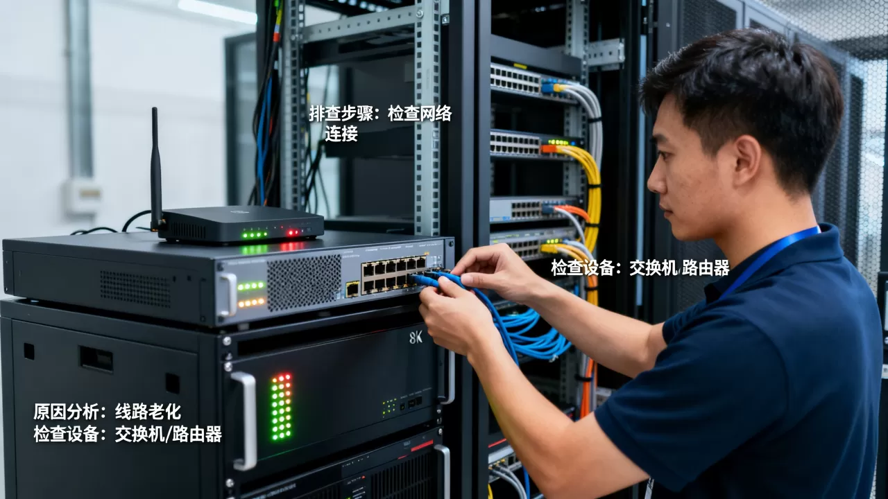 服务器网络间接性断开如何排查?原因是什么 服务器网络间接性断开如何排查?原因是什么