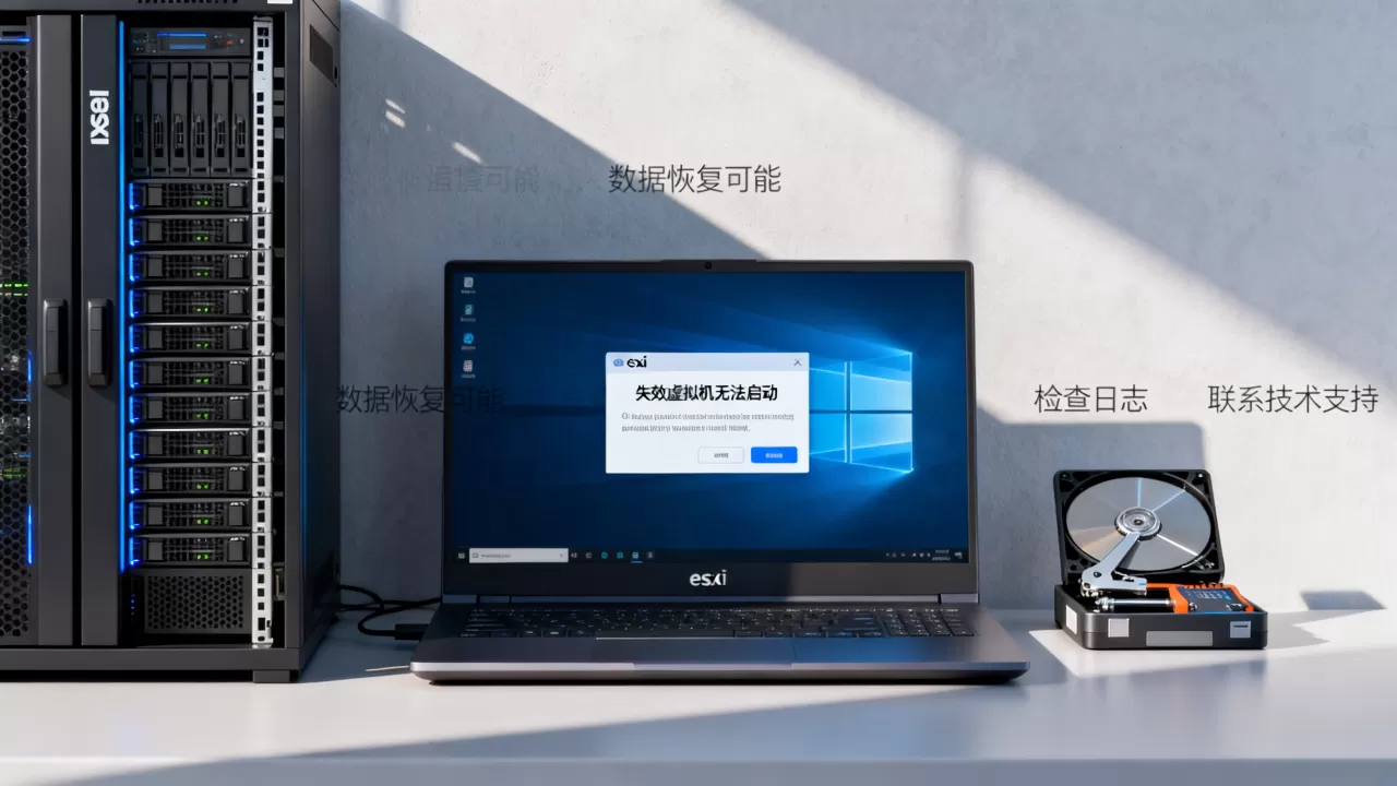 esxi失效虚拟机无法启动怎么办,esxi数据能恢复吗? esxi失效虚拟机无法启动怎么办,esxi数据能恢复吗?