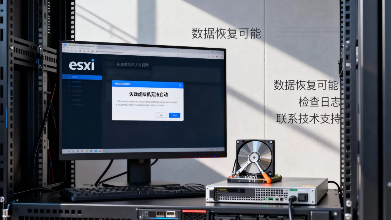 esxi失效虚拟机无法启动怎么办,esxi数据能恢复吗? esxi失效虚拟机无法启动怎么办,esxi数据能恢复吗?