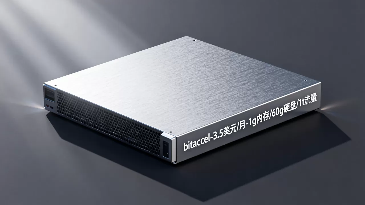 bitaccel-3.5美元/月-1g内存/60g硬盘/1t流量 bitaccel-3.5美元/月-1g内存/60g硬盘/1t流量