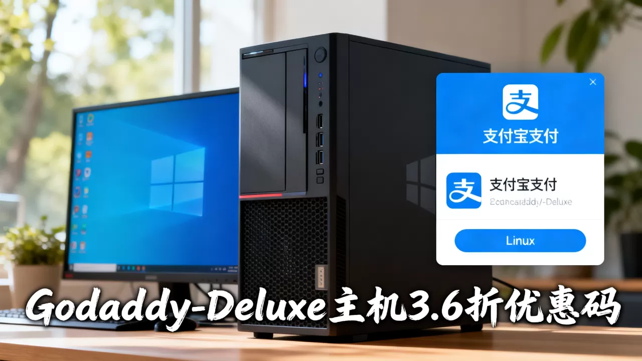 Godaddy-Deluxe主机3.6折优惠码/支付宝/windows/linux Godaddy-Deluxe主机3.6折优惠码/支付宝/windows/linux