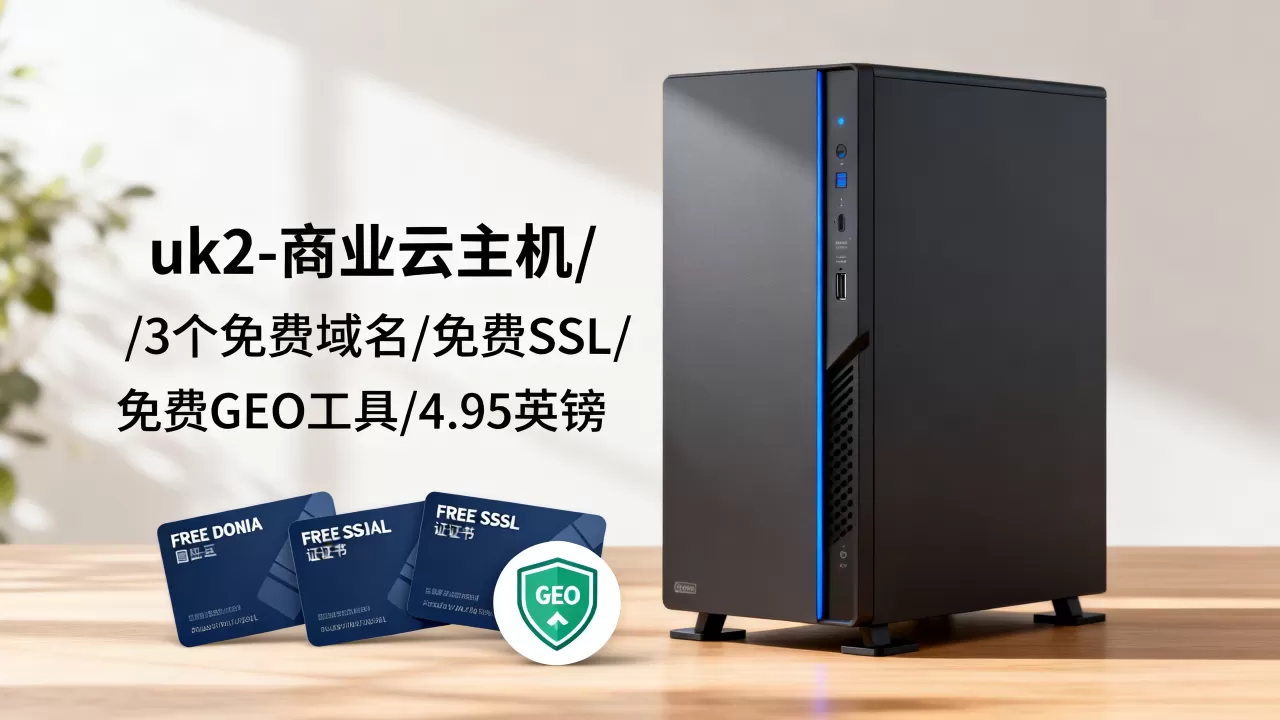 uk2-商业云主机/3个免费域名/免费SSL/免费GEO工具/4.95英镑 uk2-商业云主机/3个免费域名/免费SSL/免费GEO工具/4.95英镑