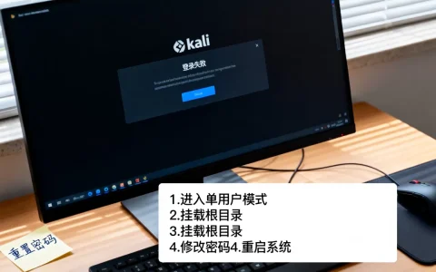 kali虚拟机登录密码忘了怎么办，重置密码的详细步骤是什么