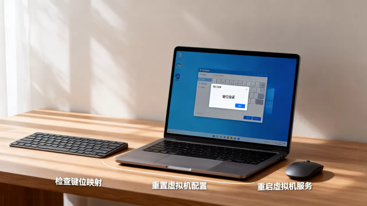 虚拟机键位错误怎么办?,修复方法是什么? 虚拟机键位错误怎么办?,修复方法是什么?