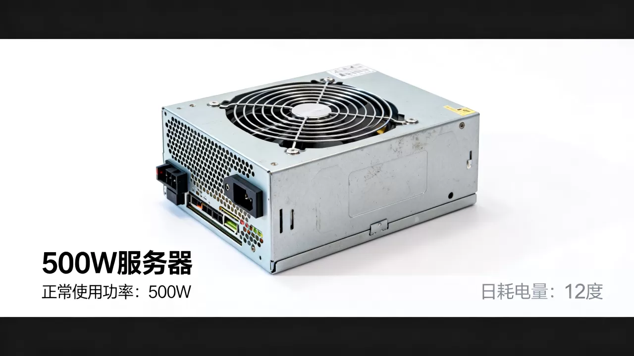 500w服务器正常使用功率是多少,一天耗电几度? 500w服务器正常使用功率是多少,一天耗电几度?