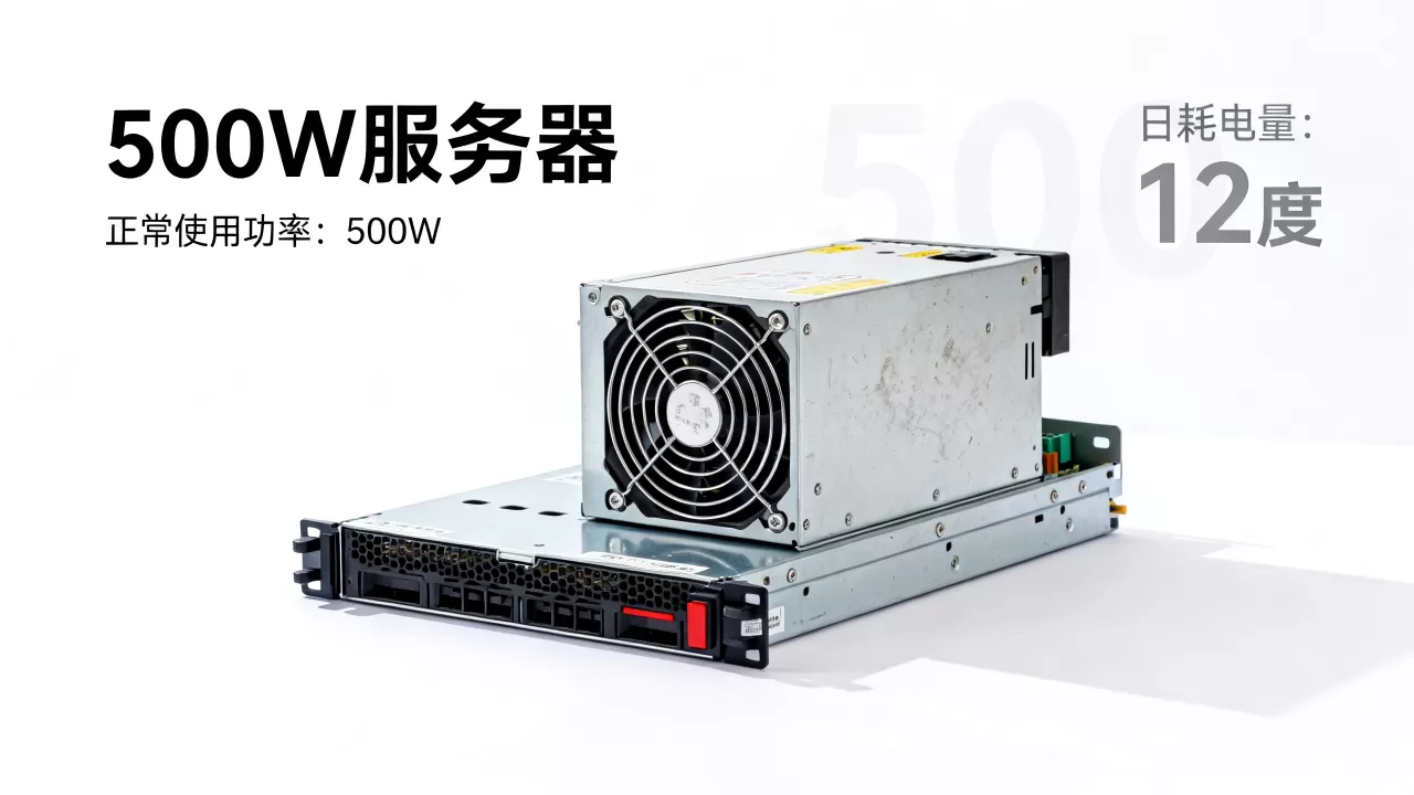 500w服务器正常使用功率是多少,一天耗电几度? 500w服务器正常使用功率是多少,一天耗电几度?