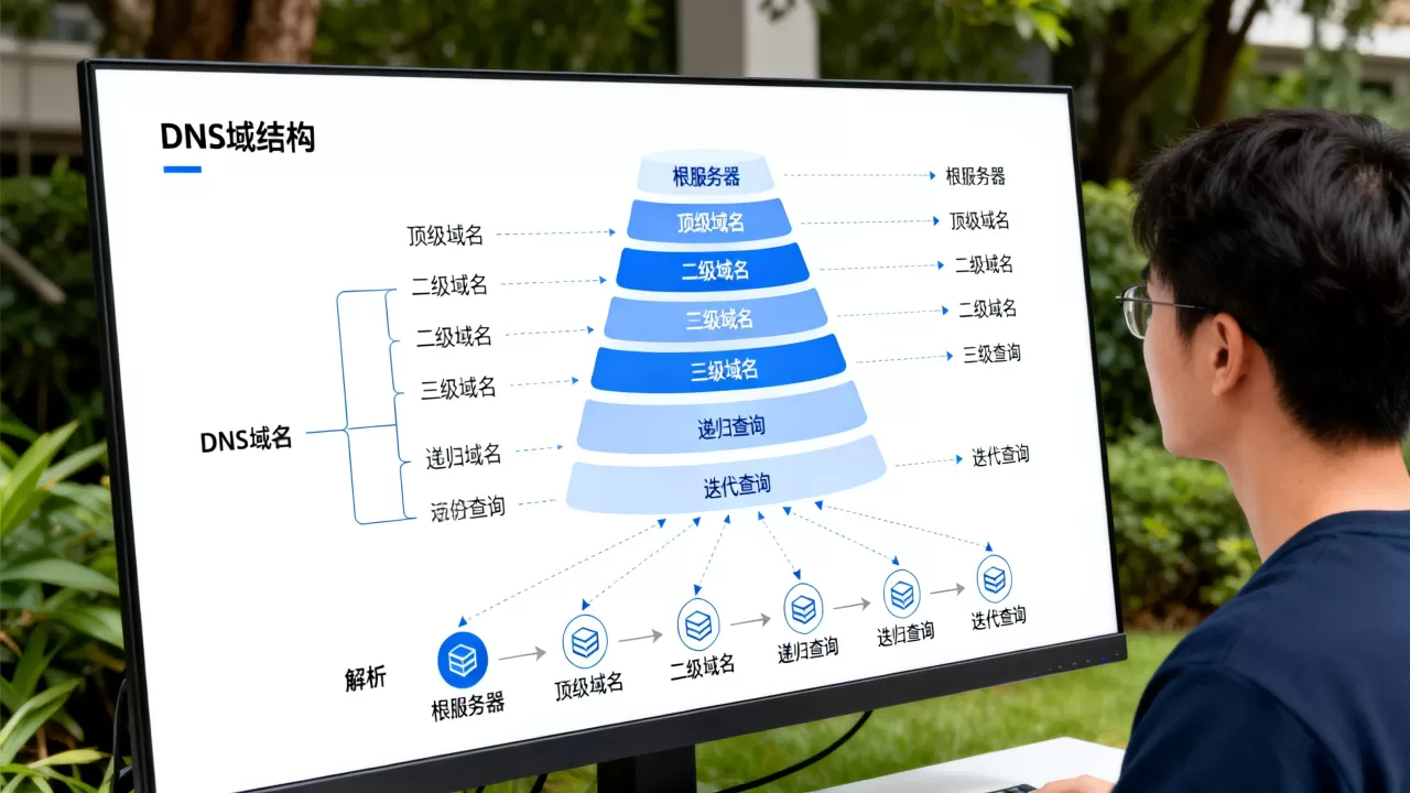 DNS域名结构层级如何划分,解析过程是怎样的? DNS域名结构层级如何划分,解析过程是怎样的?