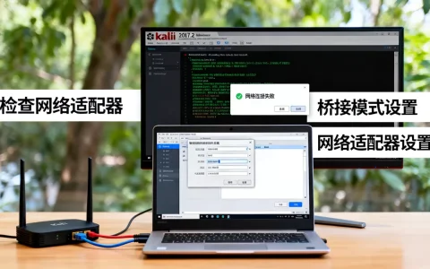 kali 2017.2虚拟机安装后无法联网怎么办？