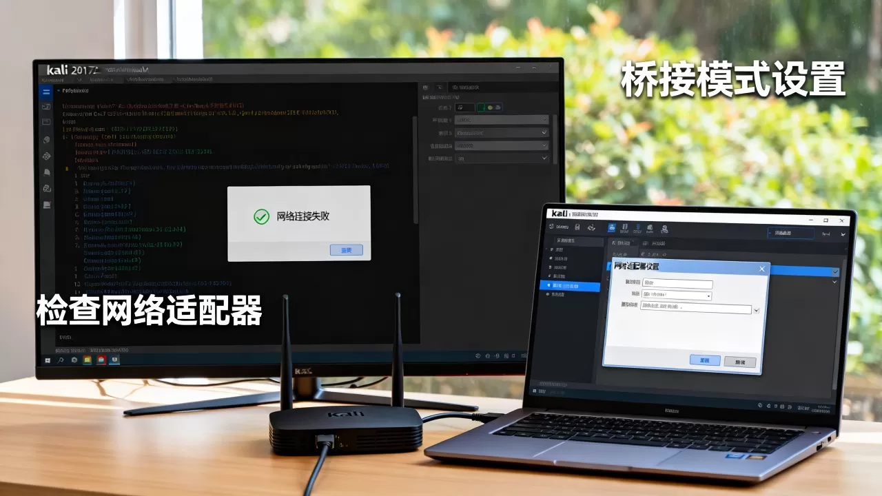 kali 2017.2虚拟机安装后无法联网怎么办? kali 2017.2虚拟机安装后无法联网怎么办?