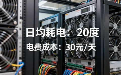 服务器正常工作一天要多少度电，电费成本怎么算？