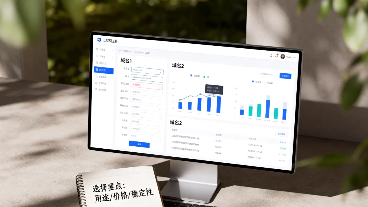 网络域名1和域名2有什么区别?该如何选择? 网络域名1和域名2有什么区别?该如何选择?