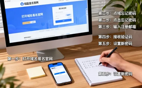 域名易名账号忘记了怎么找回，密码重置步骤有哪些？