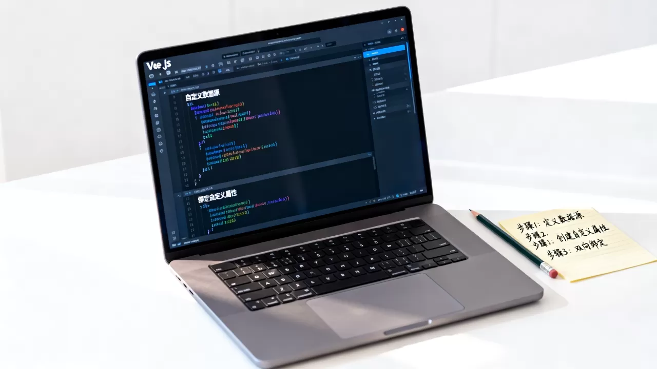 Vue.js自定义数据源如何绑定到自定义属性?,步骤有哪些 Vue.js自定义数据源如何绑定到自定义属性?,步骤有哪些