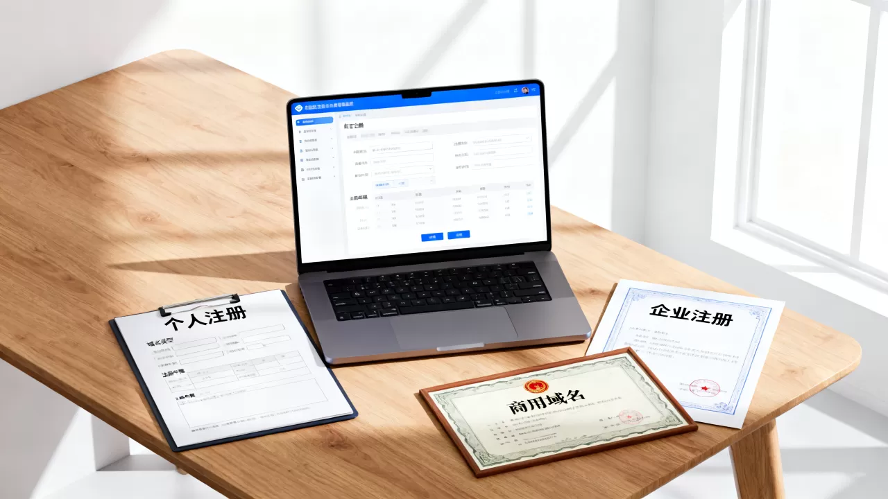 商用域名选哪种最靠谱,个人注册和企业注册区别是什么? 商用域名选哪种最靠谱,个人注册和企业注册区别是什么?