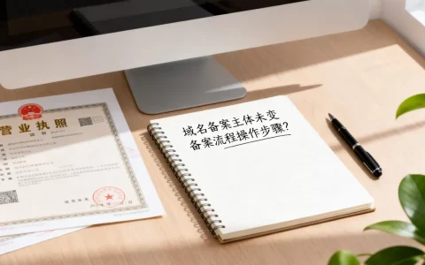 域名备案主体没变还要重新备案吗，备案流程怎么操作？