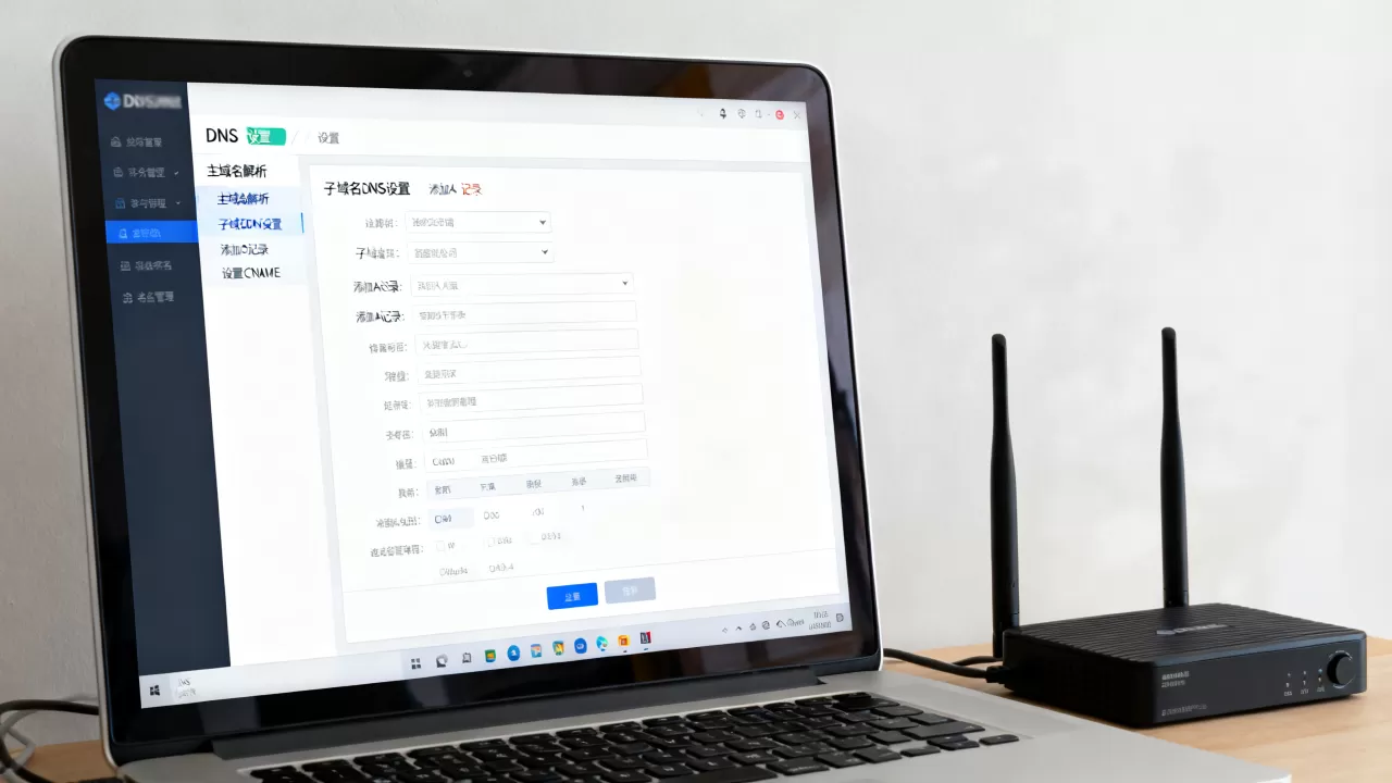 主域名解析子域名时如何配置DNS记录?,子域名DNS怎么设置 主域名解析子域名时如何配置DNS记录?,子域名DNS怎么设置