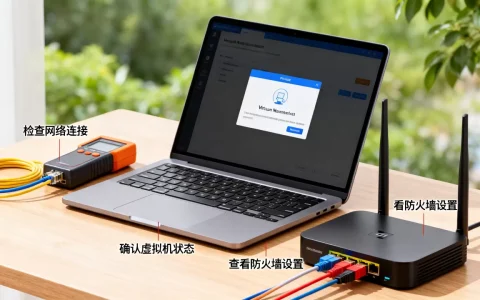 虚拟机无法连接是什么原因，排查步骤有哪些