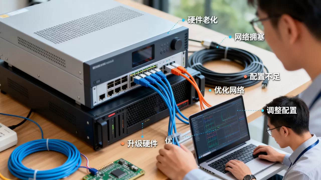 服务器卡顿到底是什么原因造成的,如何解决? 服务器卡顿到底是什么原因造成的,如何解决?