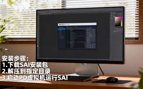 PD虚拟机如何安装SAI？,SAI绘画软件运行教程