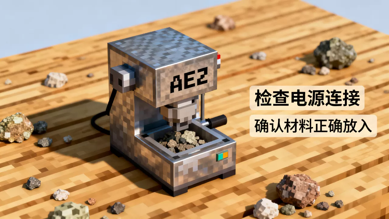 服务器AE2打粉机不能用怎么解决,我的世界AE2打粉机怎么用 服务器AE2打粉机不能用怎么解决,我的世界AE2打粉机怎么用