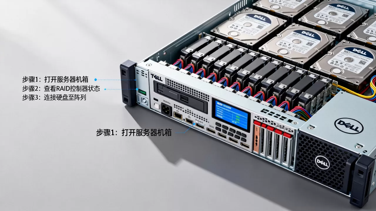 戴尔T130服务器磁盘阵列怎么看,RAID配置步骤是什么 戴尔T130服务器磁盘阵列怎么看,RAID配置步骤是什么