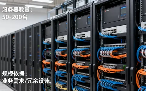 一个服务器群通常有多少台？,服务器集群规模怎么定