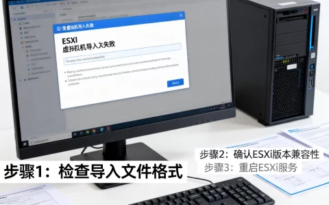 esxi虚拟机导入失败怎么办？解决方法与步骤详解