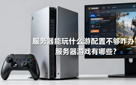 服务器能玩什么游戏？配置不够咋办，服务器游戏有哪些？