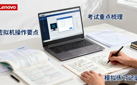 联想虚拟机考试难吗，怎么备考通过率高？
