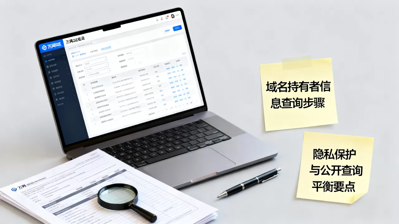 万网域名持有者信息怎么查?隐私保护与公开查询如何平衡? 万网域名持有者信息怎么查?隐私保护与公开查询如何平衡?