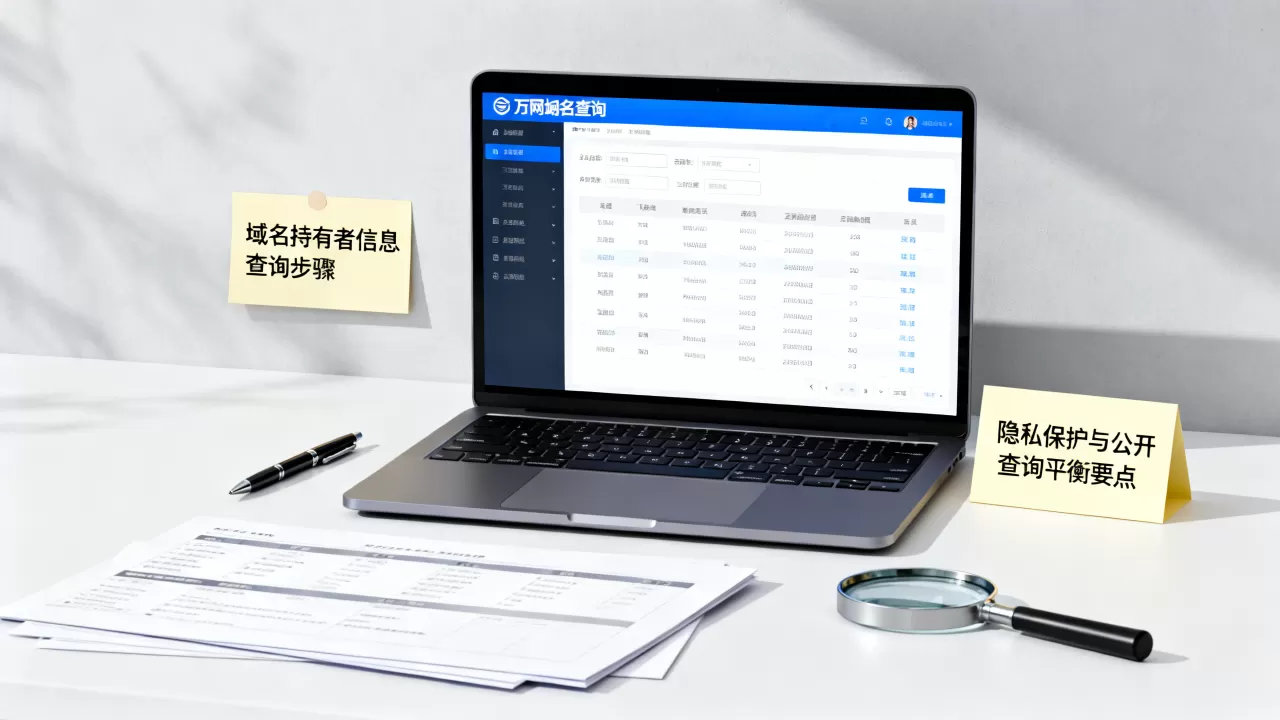 万网域名持有者信息怎么查?隐私保护与公开查询如何平衡? 万网域名持有者信息怎么查?隐私保护与公开查询如何平衡?