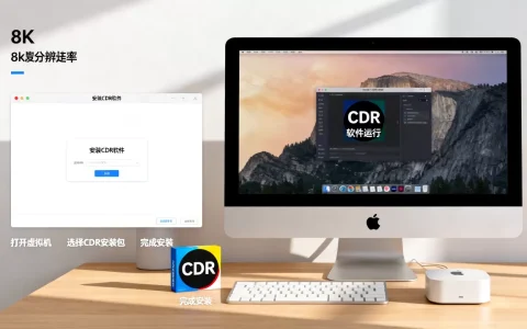 苹果虚拟机怎么装cdr软件？，cdr在苹果电脑上能用吗？