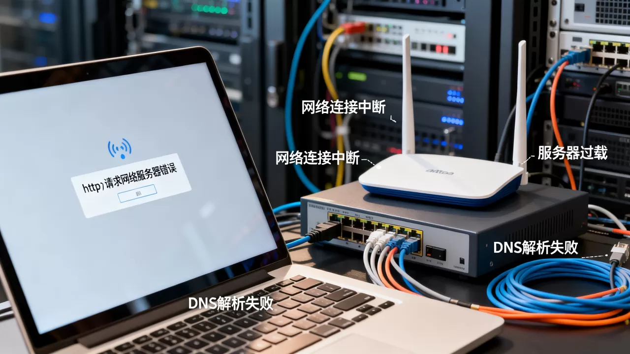 http请求网络服务器错误怎么回事,常见原因有哪些? http请求网络服务器错误怎么回事,常见原因有哪些?