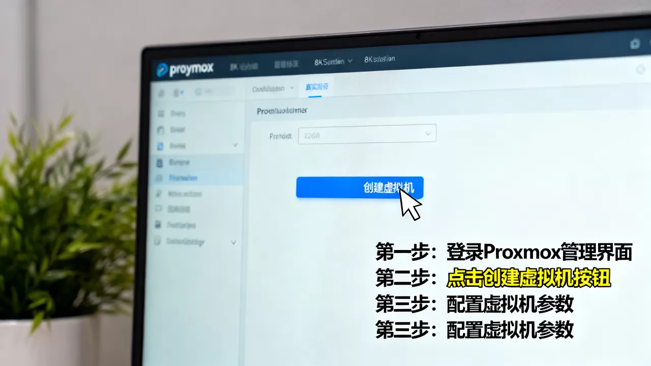 Proxmox创建虚拟机步骤有哪些?新手怎么操作? Proxmox创建虚拟机步骤有哪些?新手怎么操作?
