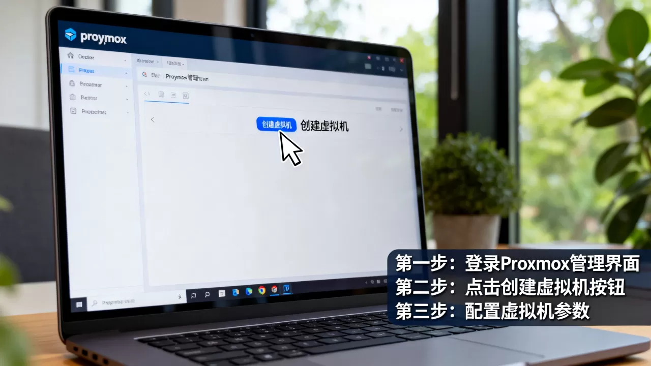 Proxmox创建虚拟机步骤有哪些?新手怎么操作? Proxmox创建虚拟机步骤有哪些?新手怎么操作?