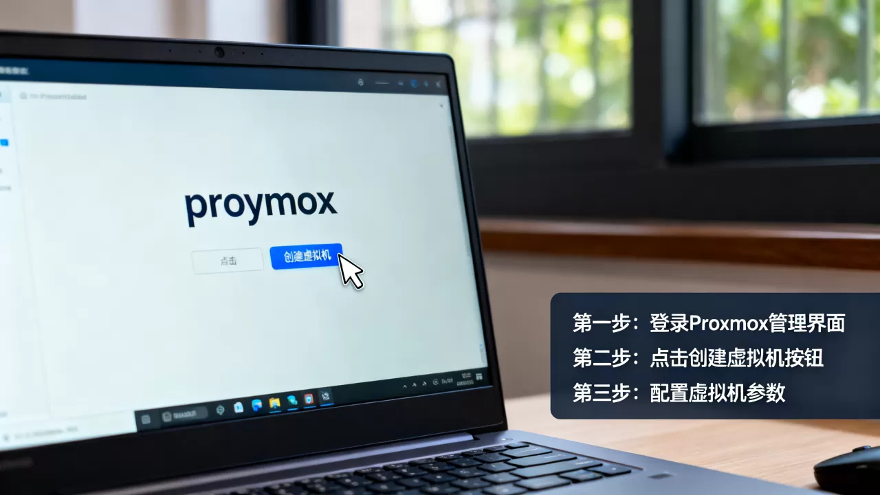 Proxmox创建虚拟机步骤有哪些?新手怎么操作? Proxmox创建虚拟机步骤有哪些?新手怎么操作?