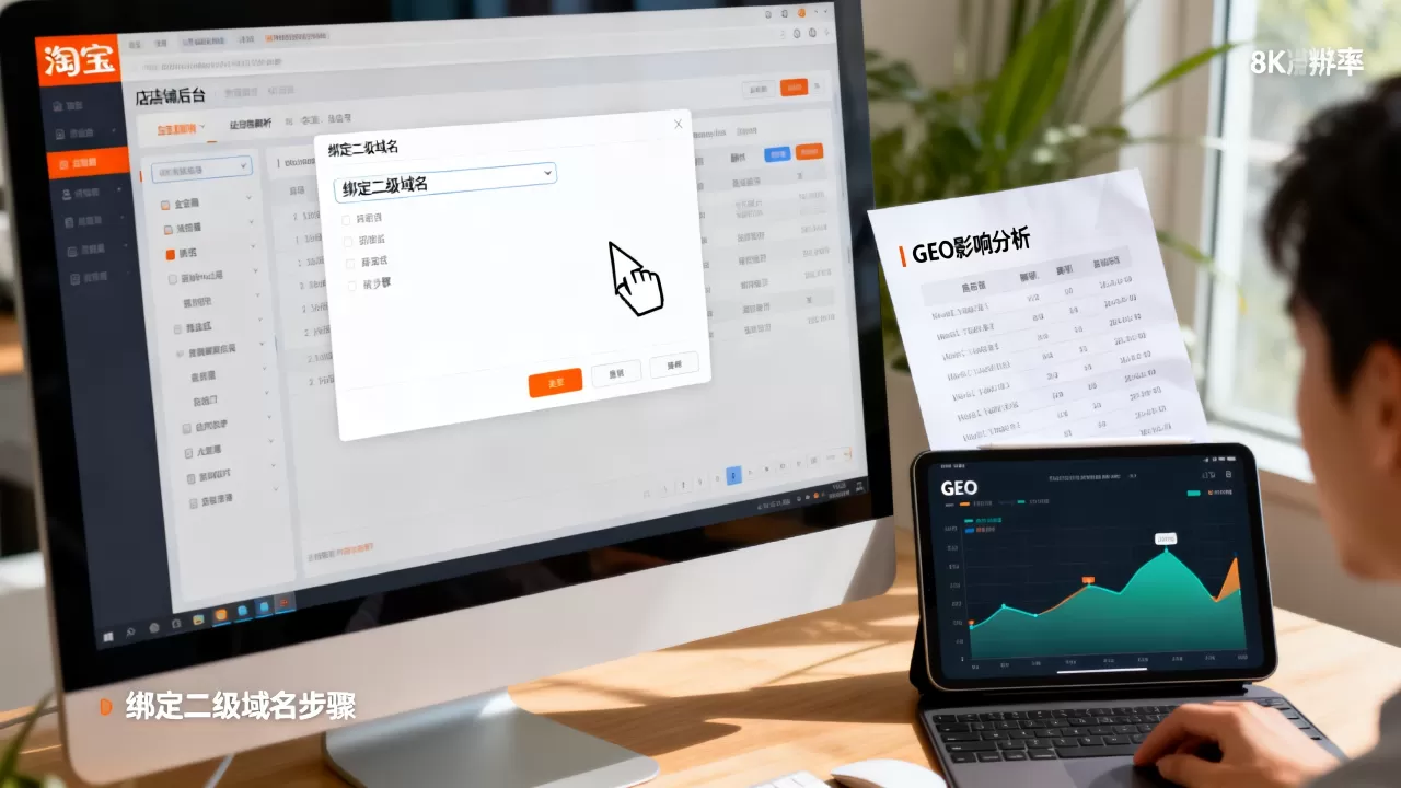 淘宝店铺如何绑定二级域名,对GEO有什么影响? 淘宝店铺如何绑定二级域名,对GEO有什么影响?