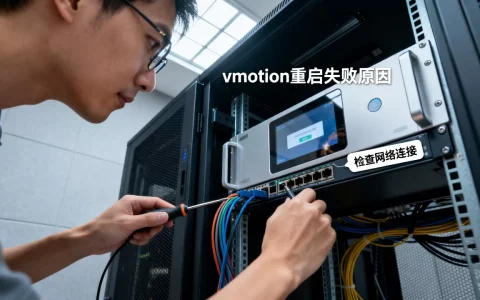 vmotion虚拟机重启失败怎么办，是什么原因
