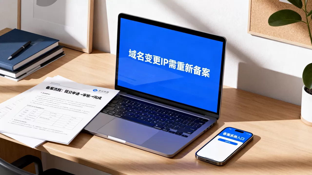 域名变更IP需要重新备案吗?备案流程怎么走? 域名变更IP需要重新备案吗?备案流程怎么走?
