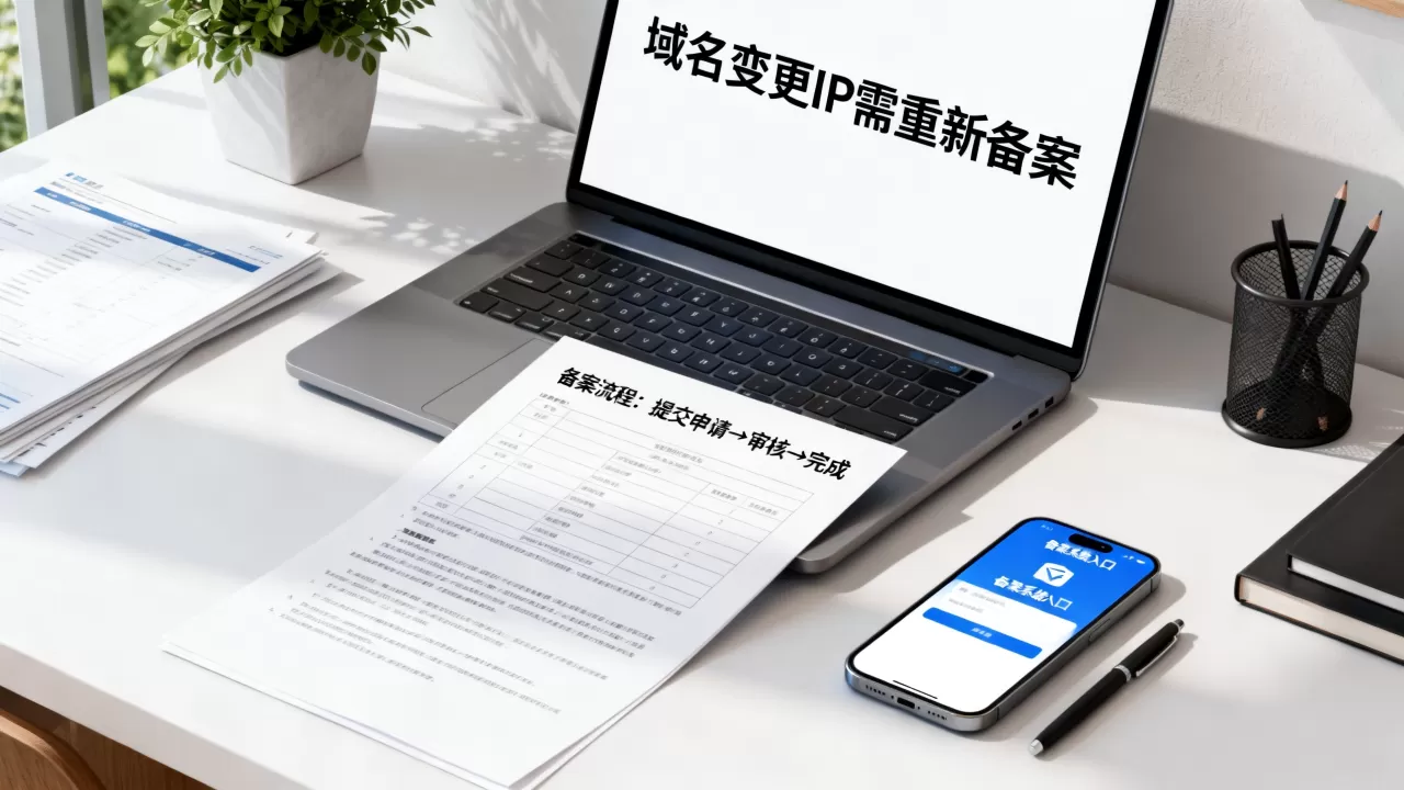 域名变更IP需要重新备案吗?备案流程怎么走? 域名变更IP需要重新备案吗?备案流程怎么走?