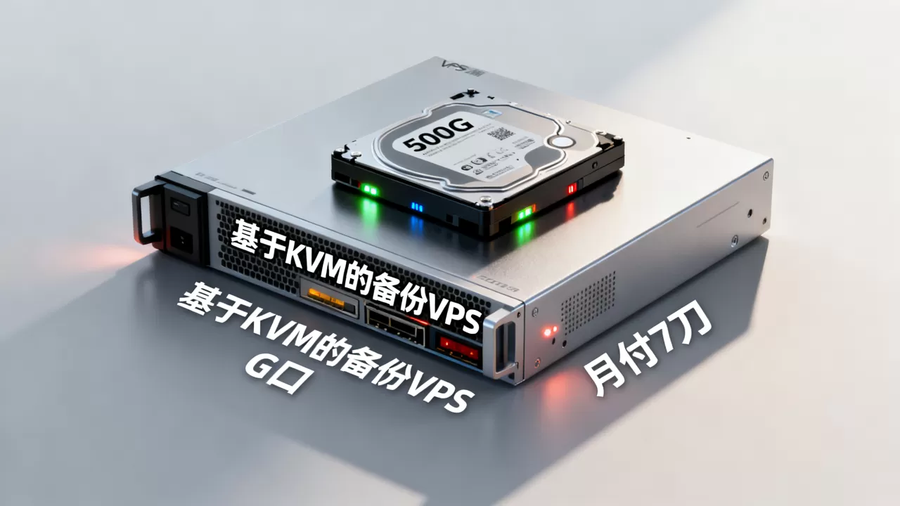 backupsy-基于KVM的备份VPS-500G硬盘-月付7刀/G口 backupsy-基于KVM的备份VPS-500G硬盘-月付7刀/G口